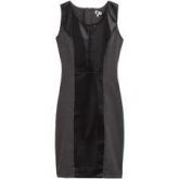 VESTIDO DETALHE COURO